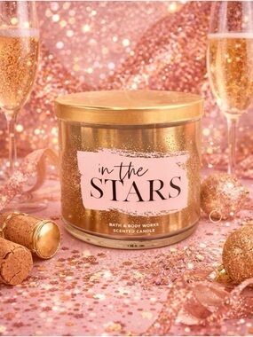 NEW Bath & Body Works In The Stars 3-Wick Candle 14.5oz
